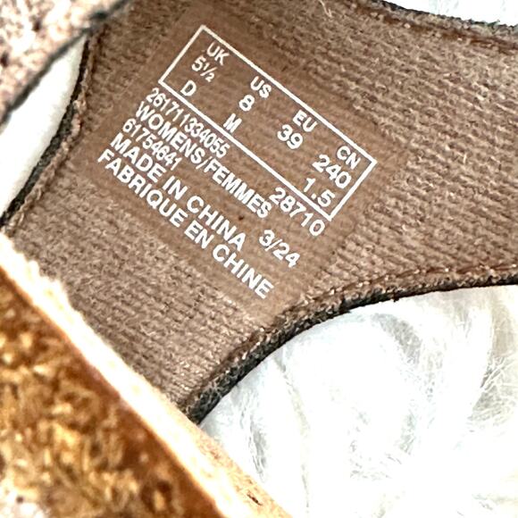 Clarks April Cove Bronze Metallic Sandals Size 8 NWT - Picture 10 of 13